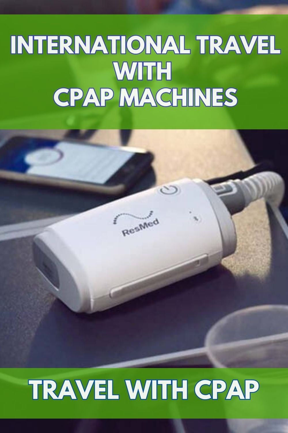 cpap machine international travel